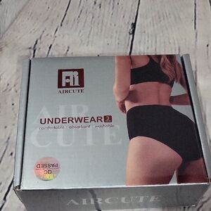 Aircute Black And Beige Underwear